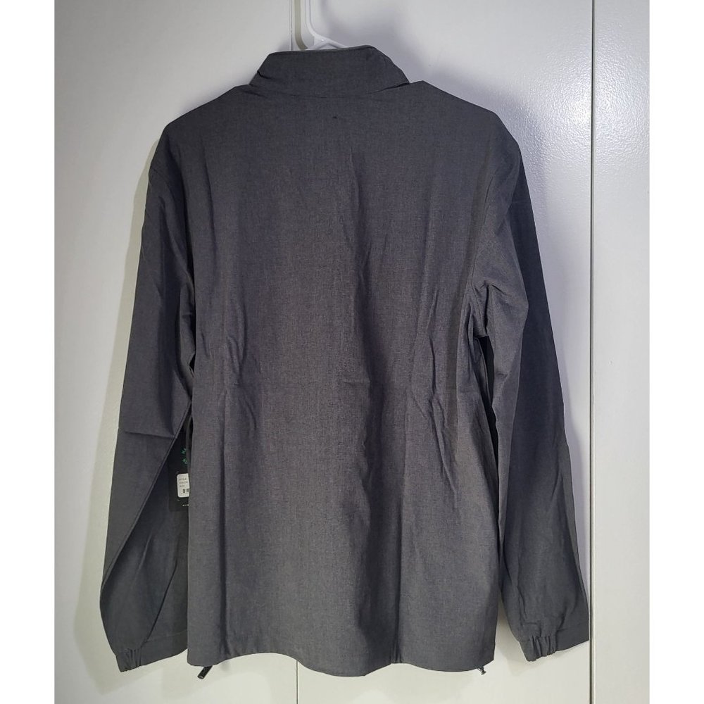 Linksoul Men's Small Black Morris Full-Zip Windbreaker Golf LS524 Athleisure - Picture 3 of 9